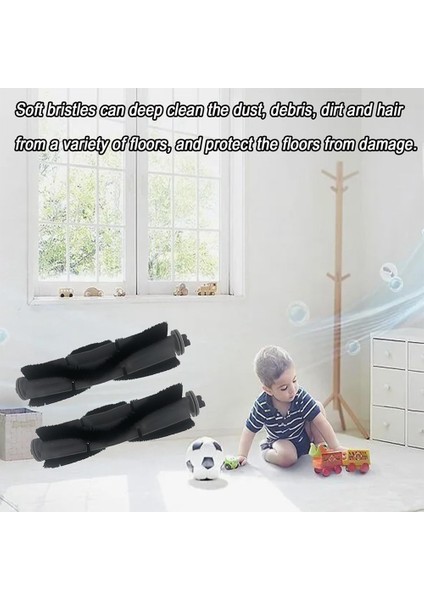 Airrobo T20+ Robot Robotik Vakumlar Için Ana Silindir Fırça Aksesuarları Ana Fırça Değiştirme Parçası (Yurt Dışından) fiyatları