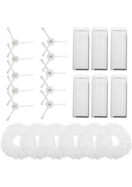 22PCS Narwal T10 Süpürme Robot Aksesuarları Yan Fırça Filtre Ekranı Paçavra Paspas Bezi Için Uygun (Yurt Dışından) fiyatları