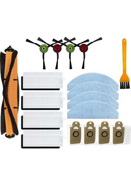 Xiaomi Lydsto Için G2 G2D Robot Vakum Yedek Parçalar Ana Fırça Yan Fırça Hepa Filtre Mop Rag Toz Torbası (Yurt Dışından)