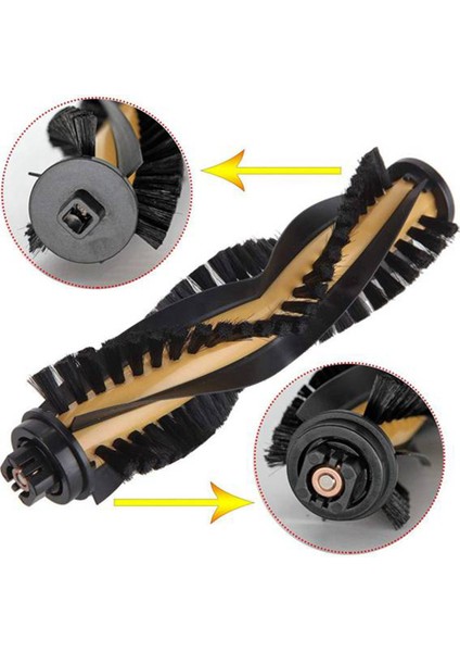 Yedek Yedek Parçalar Ana Yuvarlanma Fırçası Silindir Fırçası Yeedi Vac Istasyonu Için Uygun Vakum Süpürge Aksesuarları (Yurt Dışından) modelleri