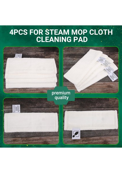 Karcher Için 4pcs Easyfix Buharlı Paspas Temizleme Pedi Kumaş Kapak Karcher Easyfix Sc2 Sc3 Sc5 Sc5 Buhar Paspası Temizleyici (Yurt Dışından) fırsatları