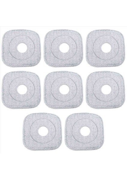 Joybos Için 8pcs Paspas Bezi Sıkma Paspas Otomatik Ayırma Döner Temizlik Zeminler Paspas Bezi Bez (Yurt Dışından)