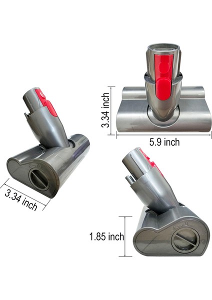 Dyson Cordless V7 V8 V10 V11 V15 Vakum Süpüratörler - Mini Motorlu Fırça Başı - Evcil Hayvan Kaçağı Çıkma Vakum Bağlantısı (Yurt Dışından) modelleri