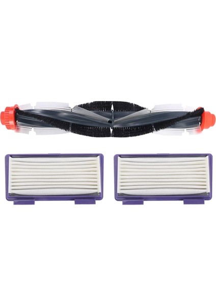 Neato Xv-21 Xv Imza Pro Xv-11 Xv-12 Xv-15 Için Yedek Hepa Filtre Kavisli Birleşik Silin Fırçaları (Yurt Dışından)