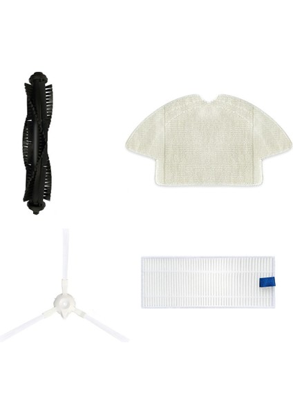 Elvita Için CRD4550V / CRD4550S Yedek Parçalar Aksesuarlar Ana Yan Fırça Mop Bez Filtresi (Yurt Dışından) fiyatları