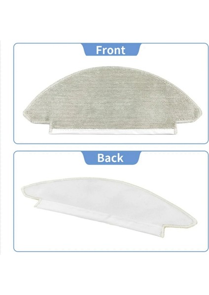 Viomi Alpha 2 Pro / V5 Pro / V-RVCLM27B / V-RVCLM40B Ana Yan Fırça Hepa Filtre Mop Bez Aksesuarları Parçaları (Yurt Dışından) indirimleri