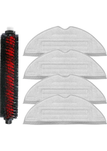 Roborock S7 Maxv Ultra S7 Pro Ultra Yüksek Hızlı Temizleme Fırçası Mop Pad ile Yıkanabilir Mop Dock Kendini Temizleme (Yurt Dışından)