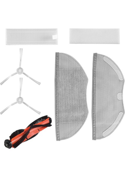 Ana Fırçalar Yan Fırça Filtreleri Temizlik Rag Mop Bezleri Xiaomi Mijia G1 Robot Vakum Süpürge Aksesuarları (Yurt Dışından) fiyatları