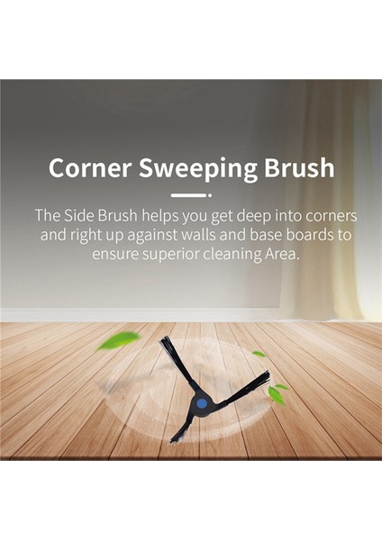 6pcs Ecovacs Deebot X2 Pro Vakum Süpürücü Süpüren Robot Süpürücü Aksesuarları (Yurt Dışından) modelleri