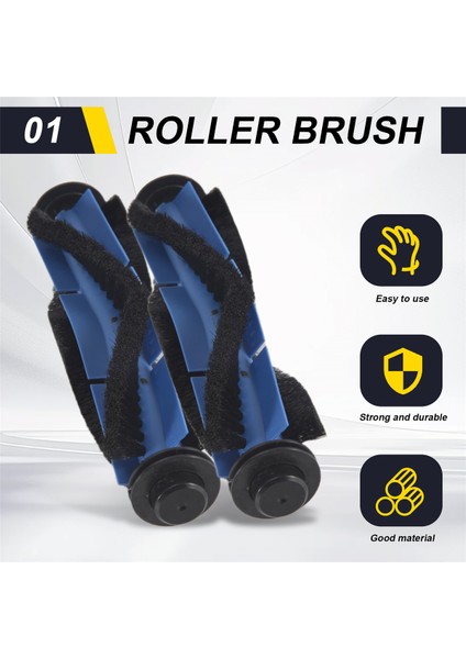 Yedek Parçalar Eufy Robovac 11S, Robovac 30, Robovac 15C Robotik Vakum Temizleyici Aksesuarları Için Uyumlu (Yurt Dışından) fırsatları