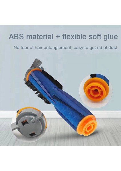 Köpekbalığı AV2501AE / RV2502AE / RV2520AOUS / AV2510AOUS Robotik Vakum Süpürge Parçaları Için Ana Fırça Ana Fırça Kapağı (Yurt Dışından) fiyatları