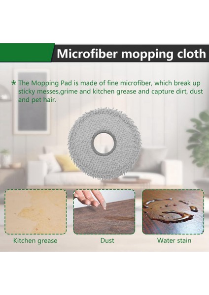 Ecovacs Için 17 Pcs Deebot N30 Omni / N30 Pro Omni Vakum Süpürge Parçaları Silin Silin Fırça Filtre Mop Kumaş Toz Torbası (Yurt Dışından) indirimleri