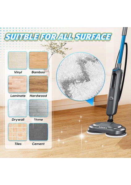 Bissell Spinwave Için 4pcs Paspas Pedleri Smartseam Ovma Buhar Paspası 3897A 3712C 3712W Dönen Paspas Yedek Pedi (Yurt Dışından)