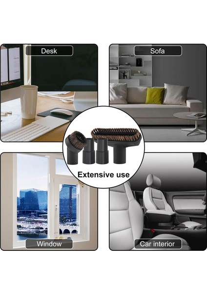 Vakum Fırçaları Vakum Eki, Zemin Fırçaları 1.06 Inç Ila 1.37 Inç Adaptörü, Vakum Kafa Fırçası ile Yuvarlak Fırçalar (Yurt Dışından) indirimleri