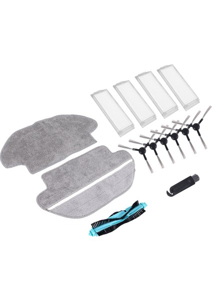 Fırça Paçavraları Silindir Hepa Filtresi Xiaomi Mop P Viomi V2 Pro V3 Se V-RVCLM21B Aksesuarlar Robot Vakum Süpürge Parçaları (Yurt Dışından) modelleri
