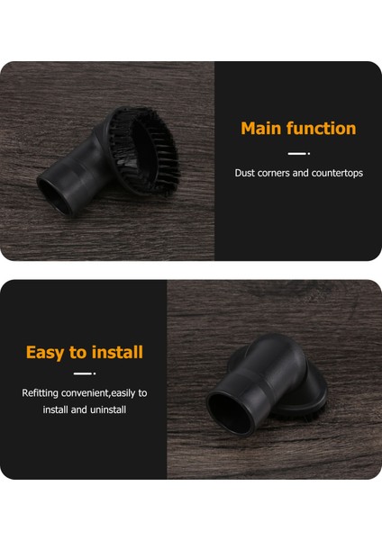 Yedek 32MM Döndürülebilir Yuvarlak Fırça Kafası Philips Haier Midea Sanyo Panasonic Electrolux Vakum Süpürge Aksesuarları (Yurt Dışından) fırsatları