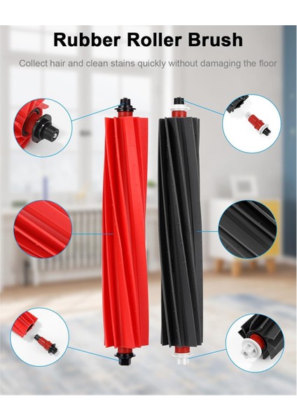 Roborock S8 Maxv Ultra Robot Vakum Süpürge, Ana Fırçalar, Mendiller, Yan Silecekler, Filtreler, Toz Torbaları Için Aksesuarlar (Yurt Dışından) modelleri