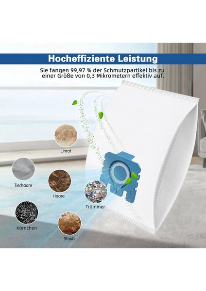 Miele Hyclean 3D Gn Toz Torbaları Için 12 Adet Elektrikli Süpürge Torbası (Yurt Dışından) indirimleri