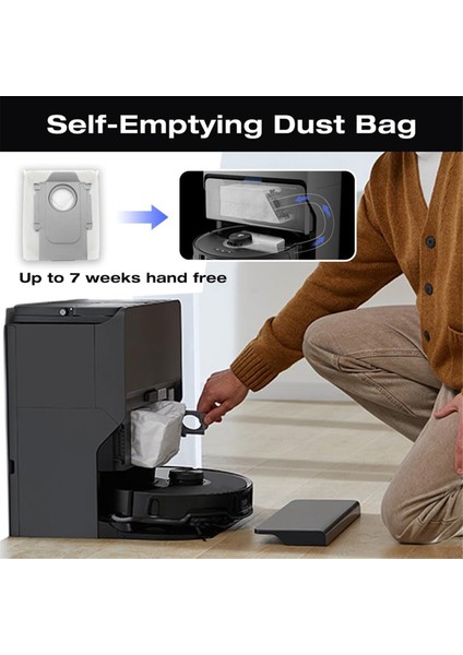 Eufy Clean L60, L60 Ses Hepa Filtre Mop Bezi Yan / Ana Fırça (Yurt Dışından) modelleri