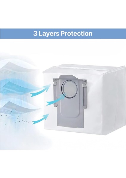 Roborock S7 T7S Için T7S Plus Vakum Süpürge Parçaları Ana Fırça Yan Fırça Hepa Filtre Mop Bezi (Yurt Dışından) fiyatları