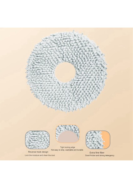 Xiaomi M30 PRO/C107 Için Yedek Yedek Parça Robot Vakum Ana Yan Fırça Hepa Filtre Mop Pad Toz Çanta Aksesuarları (Yurt Dışından) fırsatları