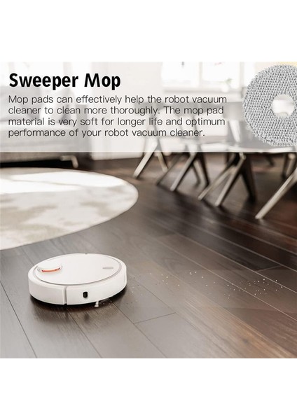 Mijia Omni 1s B101CN Robot X10+ Robot Vakum Ana Yan Fırça Filtre Paspasları Için Dream L10S Ultra / S10 Pro (Yurt Dışından) modelleri