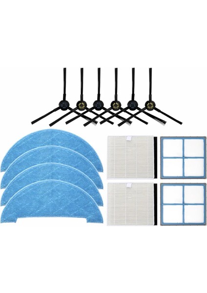Ilıfe Chuwı V8 V8S Plus Plus X750 X800 X785 V80 Maksimum Yan Fırça Hepa Filtre Mop Robot Vakum Temel Süpürge Parçaları Aksesuarları (Yurt Dışından)