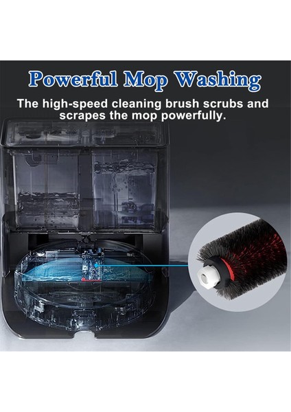 Xiaomi Roborock S7 Maxv Ultra S7 Pro Ultra G10 G10S Kablosuz Vakum Süpürge Aksesuarları Haddeleme Fırça Yedek Parçaları (Yurt Dışından) fırsatları