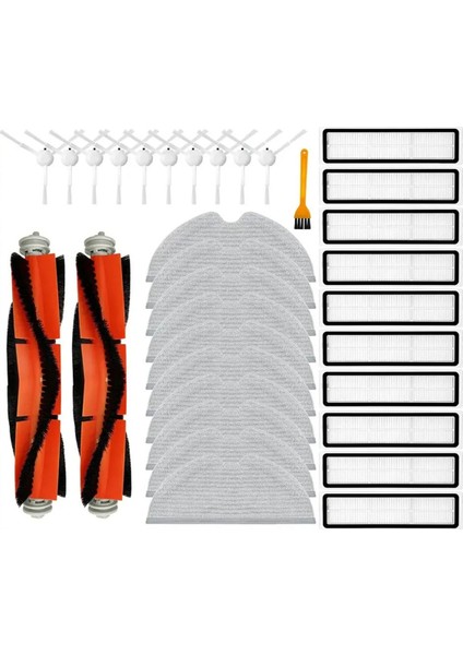 Xiaomi Dreame D9 Için, Dreame Bot L10 Pro Için Troiver Lds Bulucu Ana Yan Fırça Mop Hepa Filtre Yedek Parçalar Aksesuarları (Yurt Dışından)