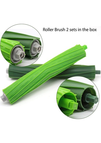 Irobot Roomba Combo J7+/plus Için Uyumlu Yedek Parçalar Sadece 1 Set Çok Yüzlü Kauçuk Fırça (Yurt Dışından) modelleri