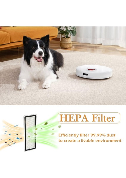 Dreame L10S Ultra/ L10 Ultra/ L10S Pro Için, Xiaomi X10 Için Yedek Parçalar Artı Ana Yan Fırça Hepa Filtreleri Paspas Pedleri (Yurt Dışından) modelleri