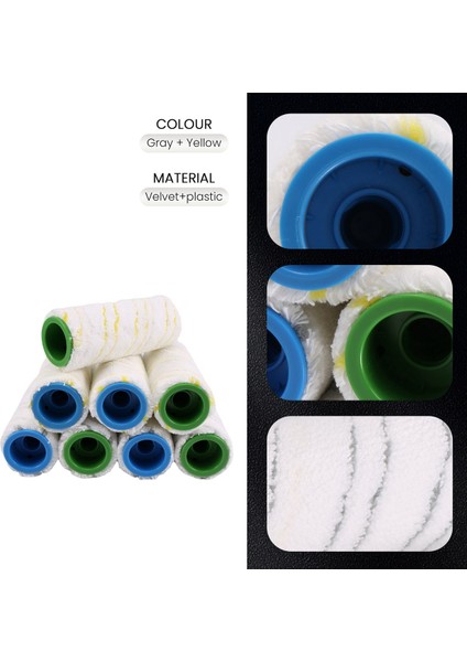 Karcher Fc7 Fc5 Fc3 FC3D Zemin Temizleyici Için 8 Parça Silindir Seti (Yurt Dışından) indirimleri