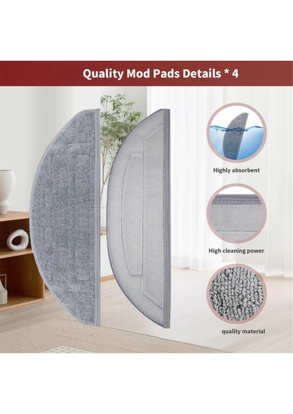 Roborock S8 Maxv Ultra Süpürme Robotu Aksesuarları Ana Yan Fırça (Yurt Dışından) fırsatları