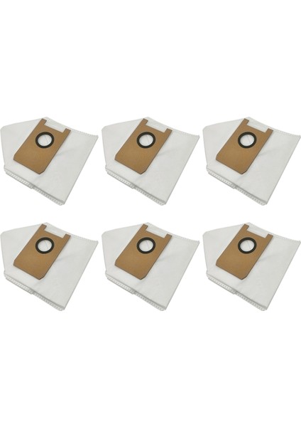 Airrobo T20 Robotik Vakum Temizleyici Toz Torbası Yedek Parçaları Süpürme Aksesuarları Çöp Toz Torbaları 6 Pcs (Yurt Dışından)