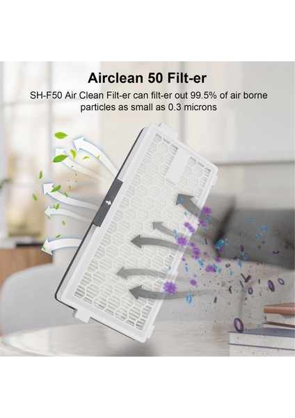 Aktif Aircean SF-HA50 Mıele Vacum Searrıcer HA50 S4 S5 S6 S8 S8000 S8999 S6000 S6999 Serisi, Tam C2 C3 (Yurt Dışından) modelleri
