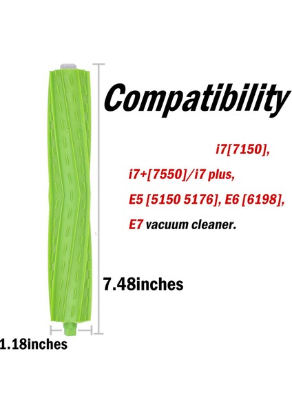 Yedek Parça Irobot Roomba Için Uyumlu Ana Fırça I7 I7+ E5 E6 E7 Vakum Süpürge Aksesuarları Silindir Fırçası (Yurt Dışından) modelleri