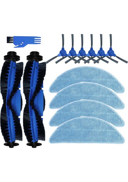 Cecotec Conga Için Yedek Parçalar 2290 Ultra Robot Elektrikli Süpürge Yedek Parçalar Ana Fırça Yan Fırça Mop Kumaş (Yurt Dışından)