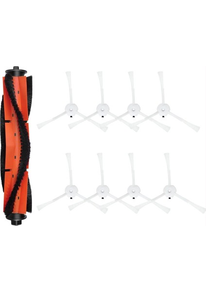 Lydsto W2 All-In-One&#39;ın Kendini Temizleme ve Boşaltma Robot Vakum Süpürge Parçaları Ana Fırça Yan Fırçası (Yurt Dışından)