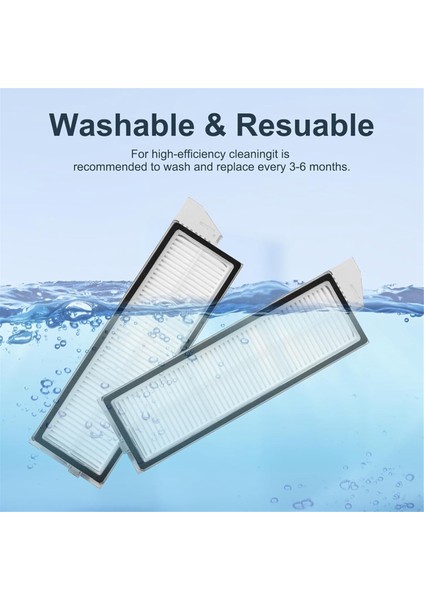 Roborock S8 Maxv Ultra Robot Vakum Süpürge Filtre Parçaları Için Hepa Filtre Değiştirme (Yurt Dışından) fırsatları