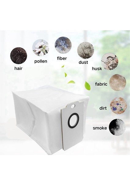 Roborock Q7 / Q7+ Için Ana Yan Fırça Paspas Bezi Hepa Filtre Toz Torbası (Yurt Dışından) modelleri