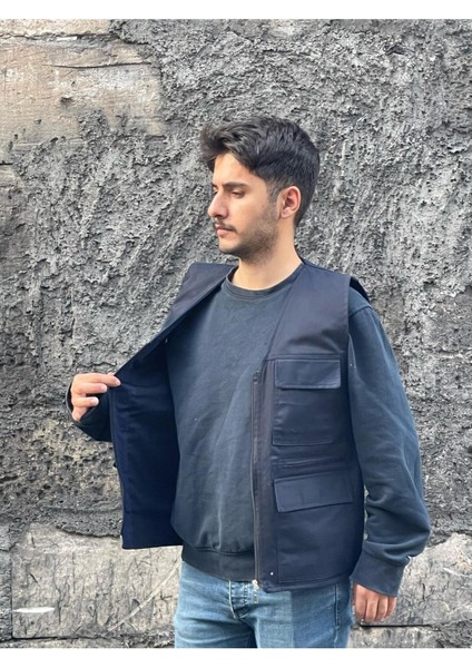 Erkek Yazlık Keten Kumaş Avcı Yelek Çok Cepli 7 Cep Beden Tablosuna Göre Sipariş Veriniz. fiyatları