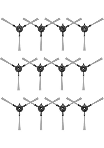 Xiaomi E5 / C108 Için 12 Pcs Yan Fırça Robot Vakum Süpürge Parçaları Değiştirme (Yurt Dışından) modelleri