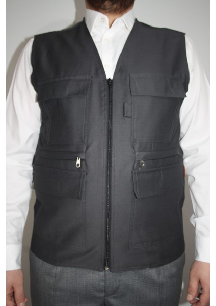 Erkek Çok Cepli Yazlık Yelek
