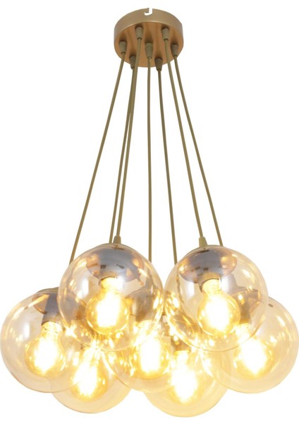 Kapo 7 Li Eskitme Avize Bal Camlı Dekoratif Tasarım Yatak Odası Mutfak Salon Avize modelleri