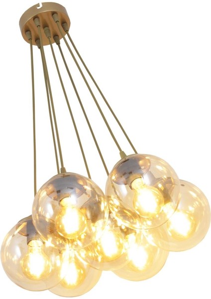 Kapo 7 Li Eskitme Avize Bal Camlı Dekoratif Tasarım Yatak Odası Mutfak Salon Avize fırsatları