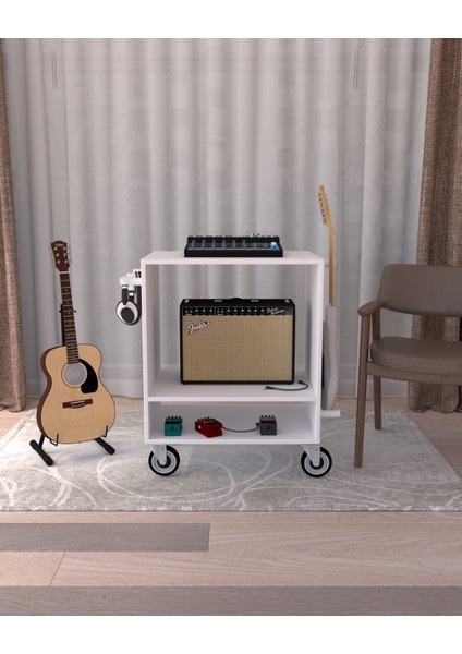 Fonksiyonel Dekoratif Gitar Dolabı | %100 Mdf fırsatları