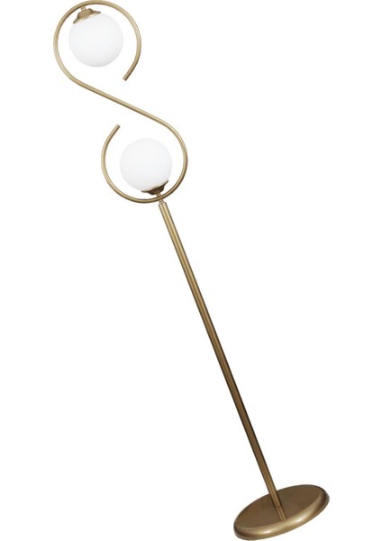 Sonsuz 2 Li Eskitme Lambader Beyaz Camlı Modern , Oturma Odası ,yatak Odası , Salon Lambader modelleri