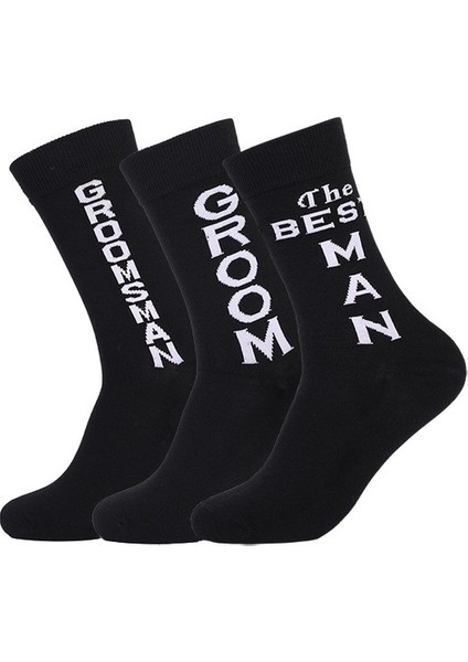 3'lü Pamuklu Uzun Çorap Sağdıç Çorapları Noel Tianzerun (Yurt Dışından) fırsatları