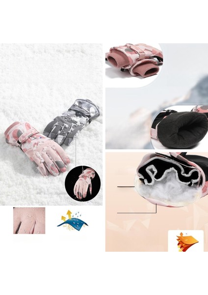 Yüksek Değerli Kayak Eldivenleri Dış Mekan Sıcak Tutan Motosiklet Eldivenleri Tianzerun (Yurt Dışından) fırsatları