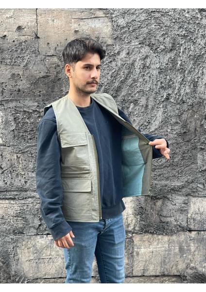 Erkek Yazlık Keten Kumaş Avcı Yelek Çok Cepli 7 Cep Beden Tablosuna Göre Sipariş Veriniz. fiyatları